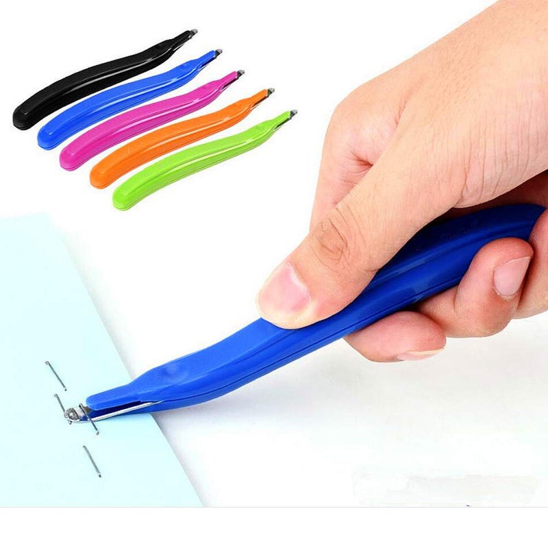 ZZTX 6 PCS Professional Magnetic Staple Remover Puller Staples Remover Staple Removal Tool for School Office Home 5 Colors - Image 2